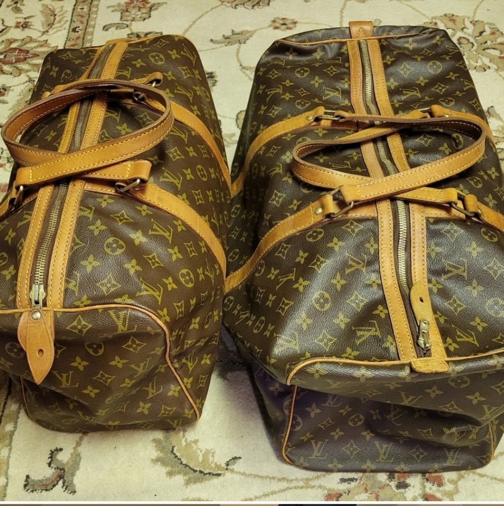 Authentic vintage Louis Vuitton SAC SOUPLE 45 TRAVEL DUFFEL BOSTON BAG....UNISEX